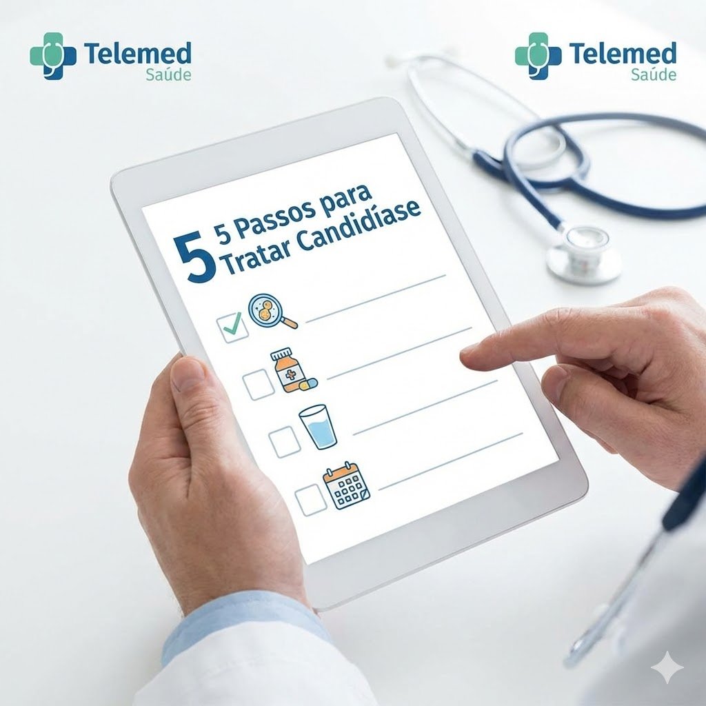 5 Passos para Tratar Candidíase e Infecção Urinária